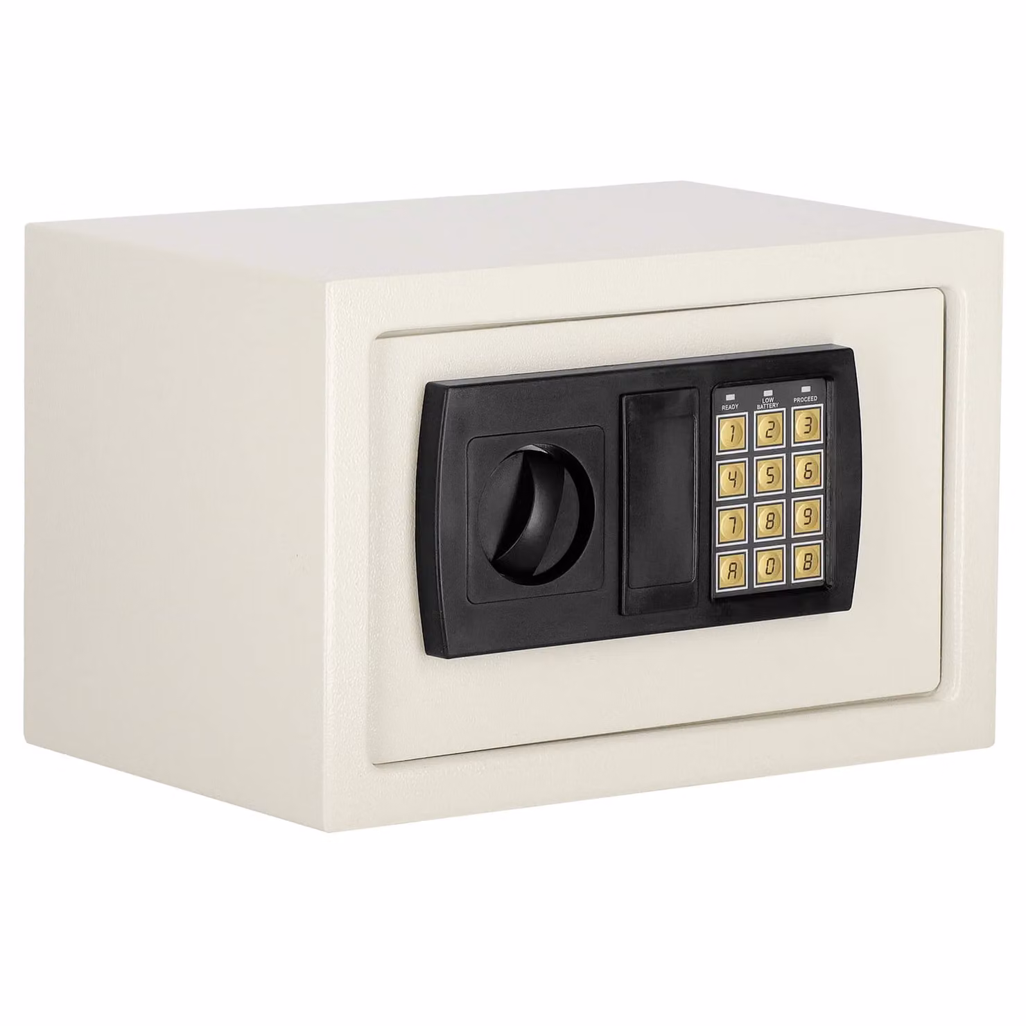 Cassaforte a chiave con codice numerico Cassaforte a muro 30 x 20 x 20 cm