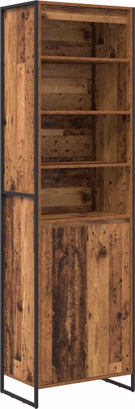 Armadi alti Legno vecchio 60 x 36 x 200 cm Legno multistrato