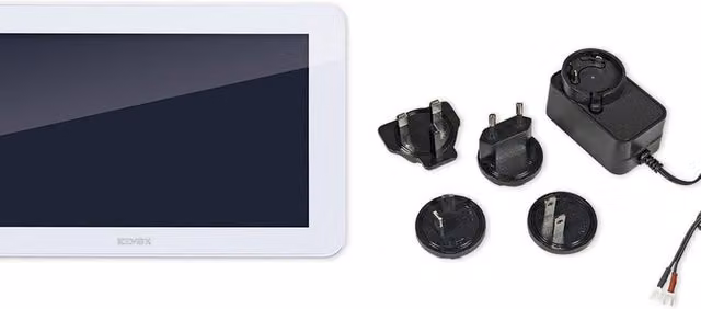 Schermo supplementare per videocitofono Vimar Monitor 7 pollici TFT touchscreen con connessione WiFi bianco