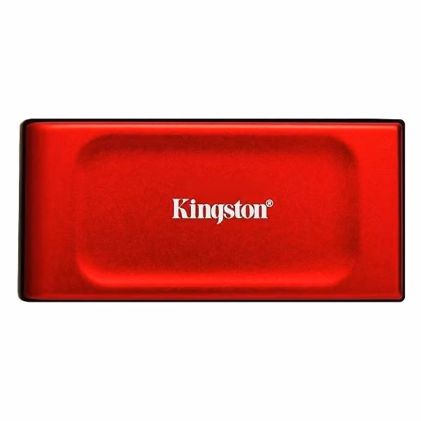 SSD Esterno Kingston XS1000 da 2 TB USB 3.2 Gen 2, Rosso – 2
