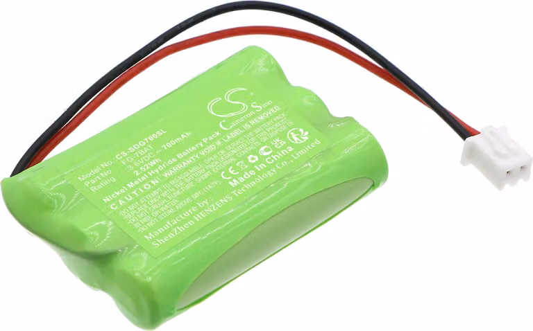 TECHTEK Batteria compatibile con [Shimpo] FG-7000, FG-7000L, FG-7000T sostituisce FG-7BAT