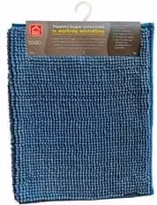 Tappeto da bagno Amicasa Art 35 Avio blu L 80 cm x P 50 cm