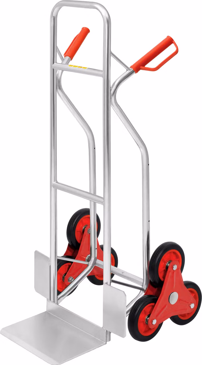 Carrello porta sacchi Carrello impilatore Scala 150 kg alluminio ******