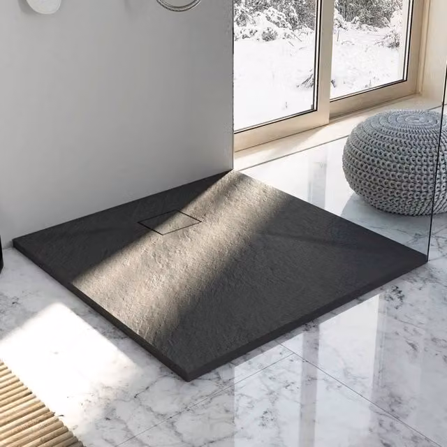 Piatto Doccia Magnum Black 90x90