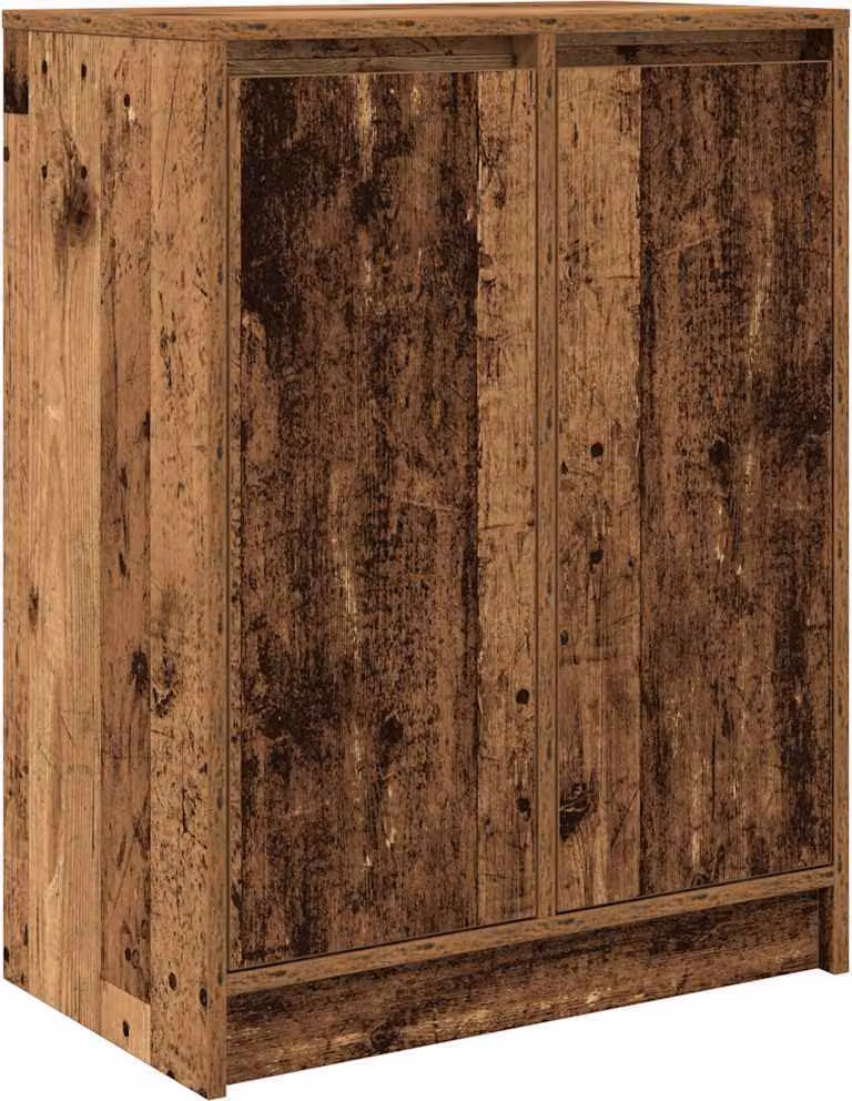 Credenza Legno Antico 57x34x76 cm in Legno Multistrato