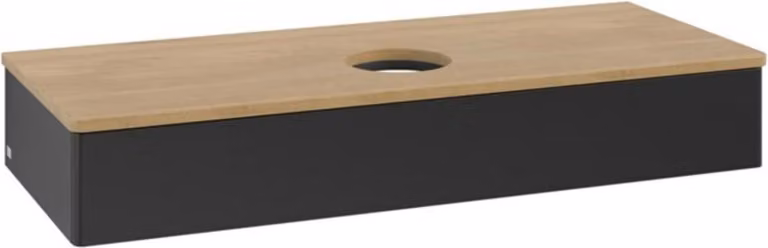 V&B Mobiletto senza struttura frontale, con illuminazione Antao 120x19x50cm, WBP hon. Oa, bla m Lac