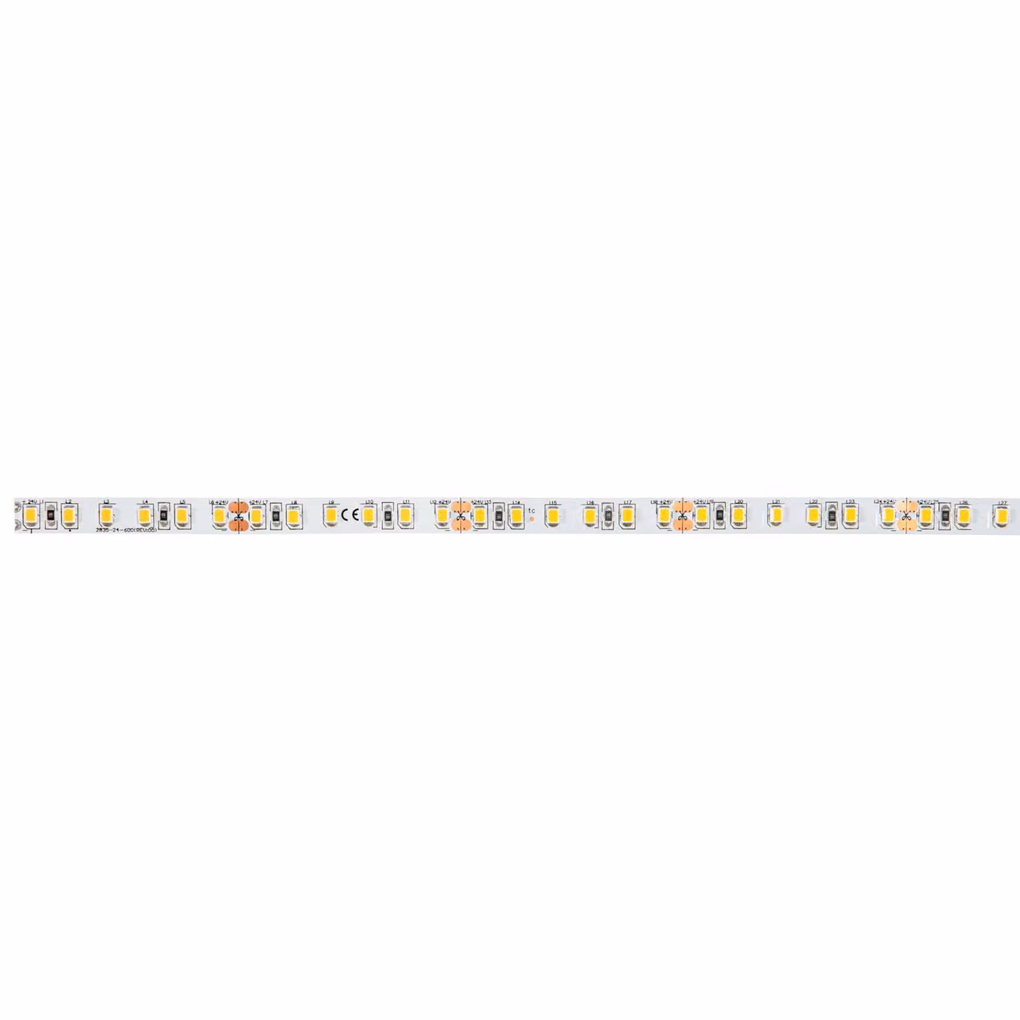 BRUMBERG striscia LED QUALITYFLEX ONE 14,4 W/m 2.700 K Lunghezza 5 m, Bianco / Opale, Soggiorno / Sala da pranzo, Plastica