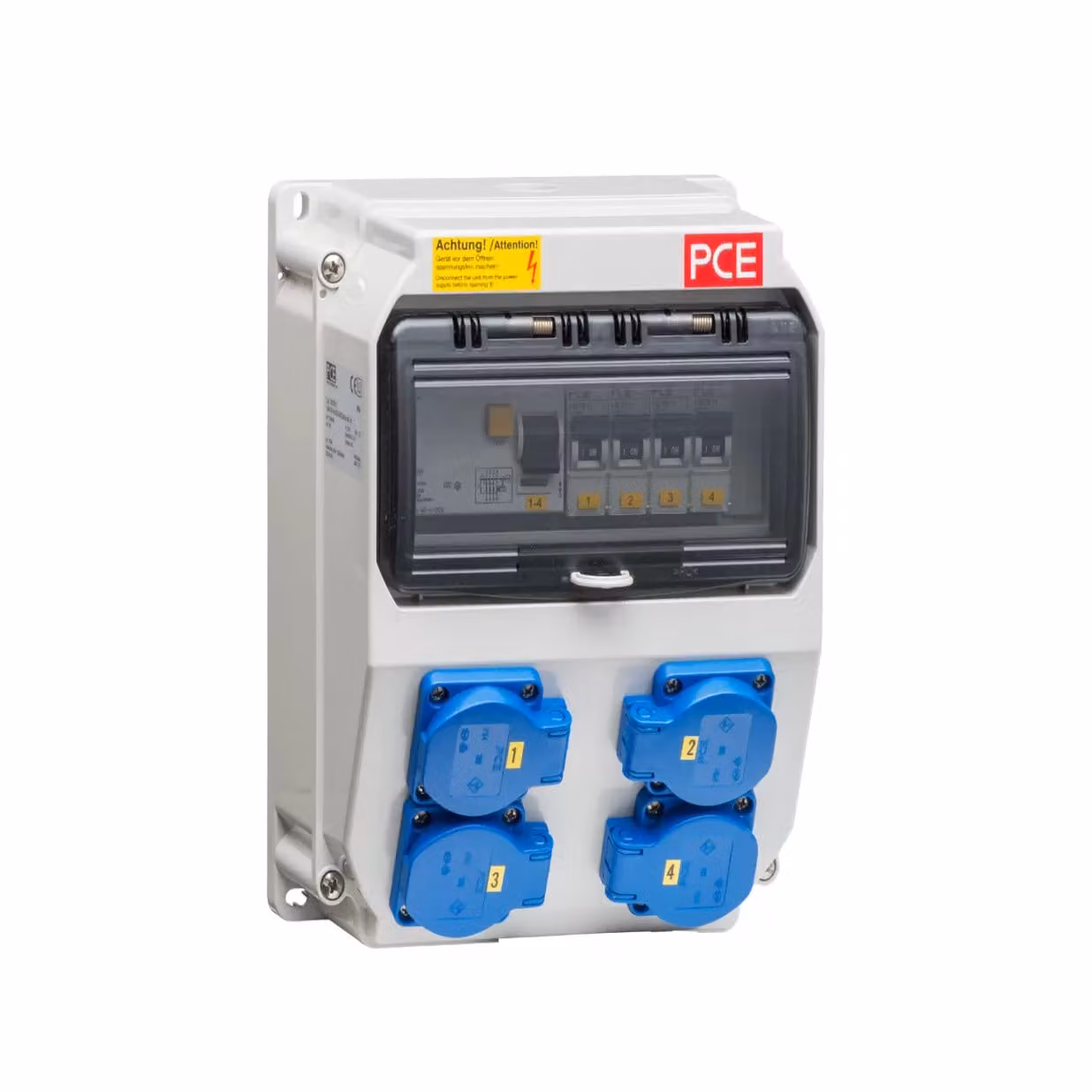 Kit di montaggio combinato ABN con 4 prese SCHUKO per SL135A SY17Z