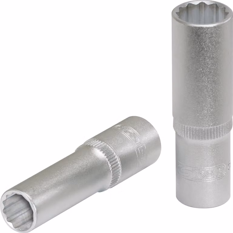 KS Tools  Chiave a bussola a 12 spigoli da 3/8", lunga, 22 mm, 917.3982