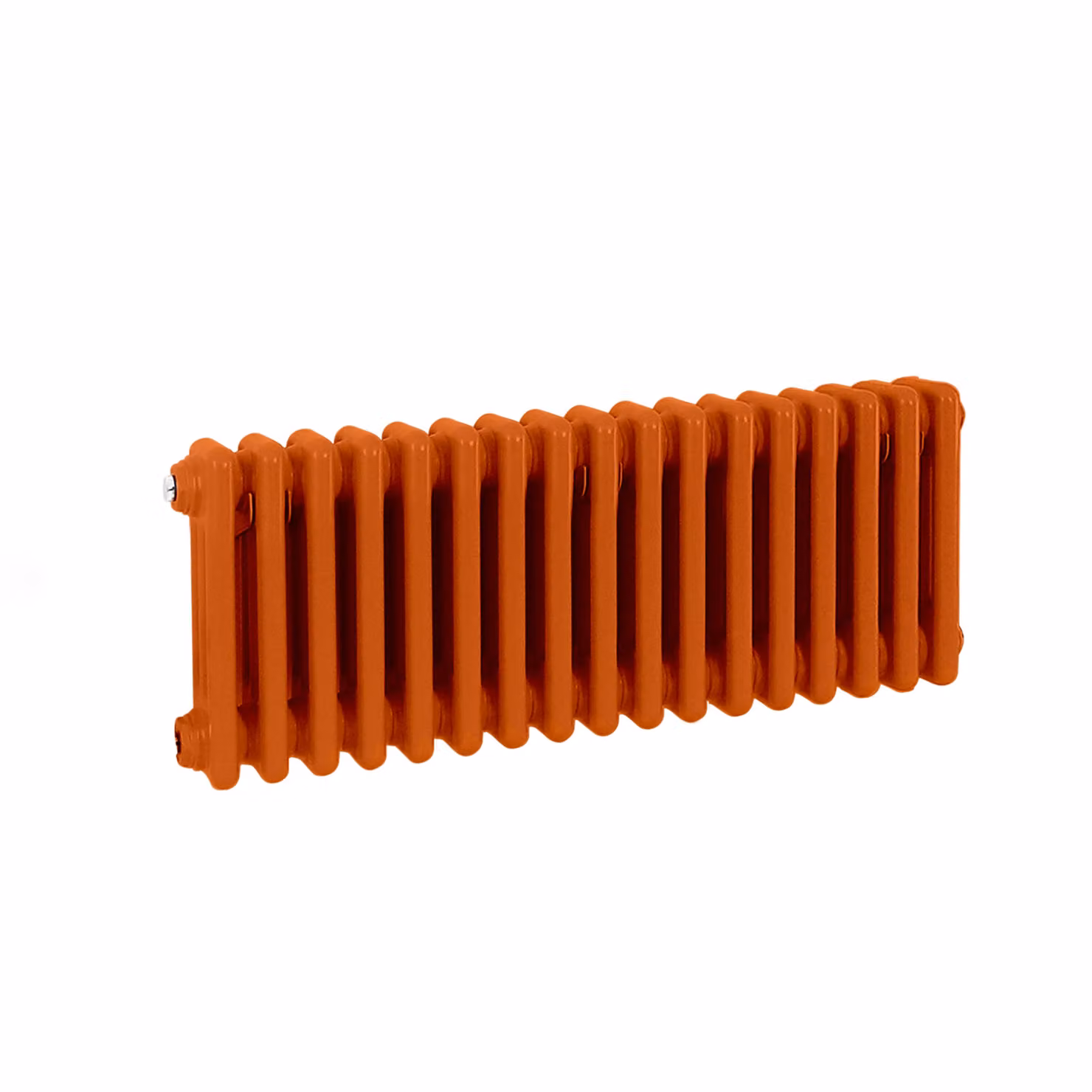 Radiatore Orizzontale a Colonne (2 Colonne) 300mm x 785mm - Arancione (Sunset Arancione) - Regent