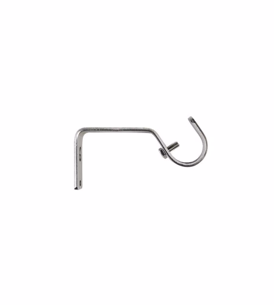 Cintacor Supporto per Tenda a Parete - Cromo Satinato - 10 cm