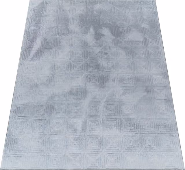 Tappeto in ecopelliccia Lelystar grigio L: 60 cm, P: 100 cm