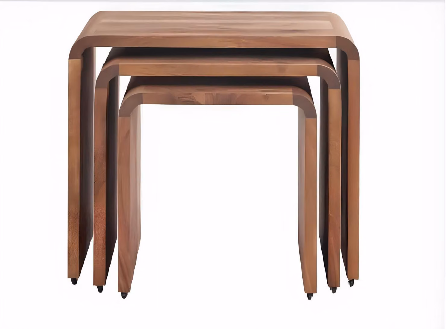 Tavolino da divano, stile moderno, colore marrone, legno, compatto, pratico, forma quadrata
