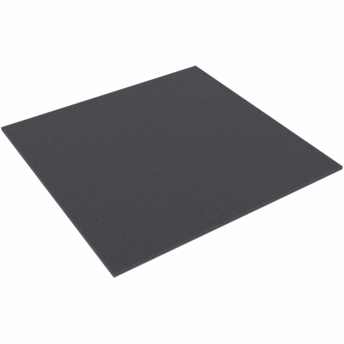 Piastra in schiuma 160x160x4 mm a pori fini, senza cloro, senza acidi