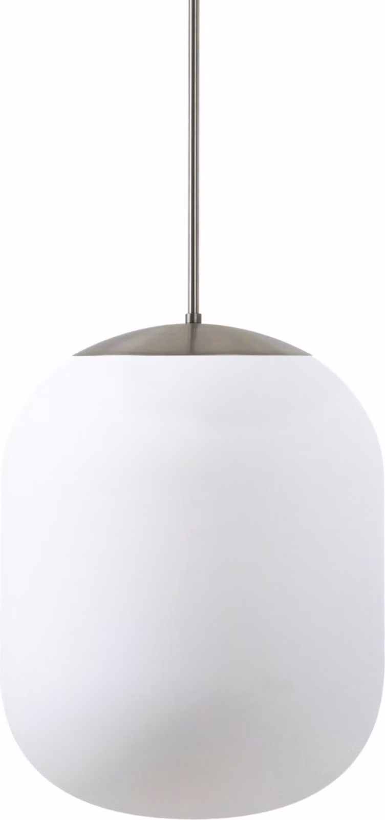 OSMONT TAN62830 TANIA P2 HP Apparecchio a sospensione in vetro acciaio inox spazzolato / bianco IP40 4000 K 59W LED