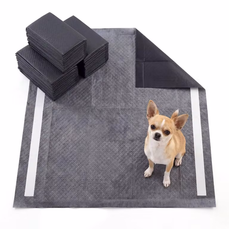 Tappetini assorbenti per cani, confezione da 150 pezzi, 60x60 cm, 6 strati assorbenti