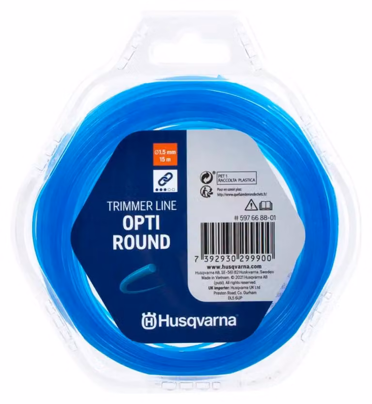Corda per decespugliatore 1.5 mm x 15 m HUSQVARNA OPTI ROUND