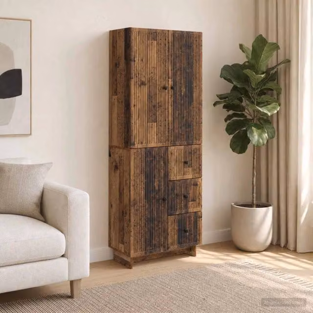 Set di armadi 2 pz Legno ingegnerizzato 3416401