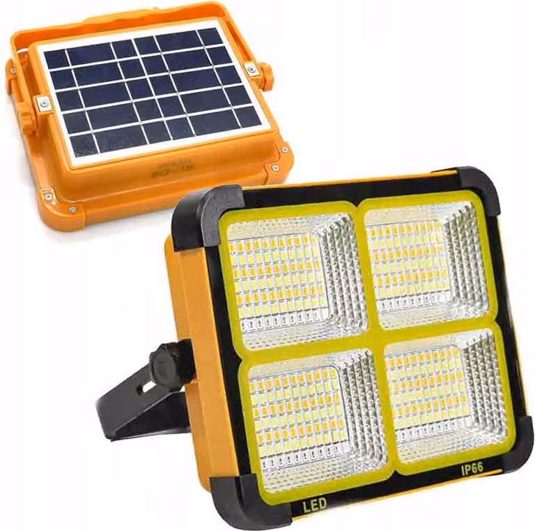 Lampada Led Portatile Alogena Portatile Solare 150W