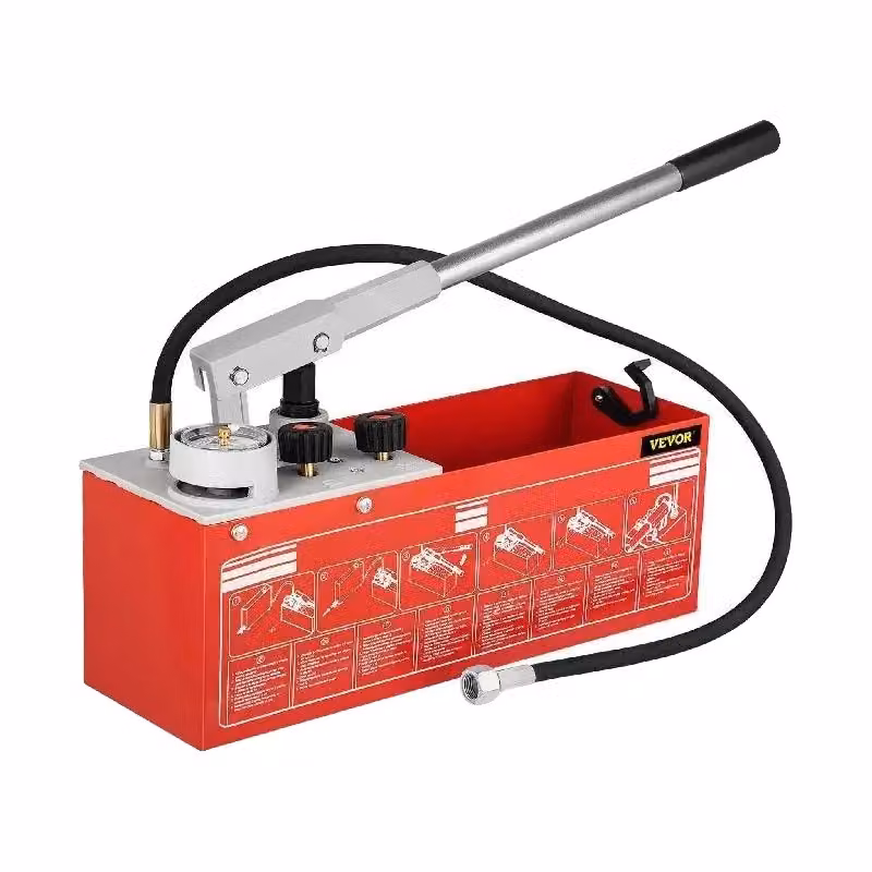 Pompa di prova della pressione idrostatica, 60 bar/860 psi, serbatoio da 32 galloni