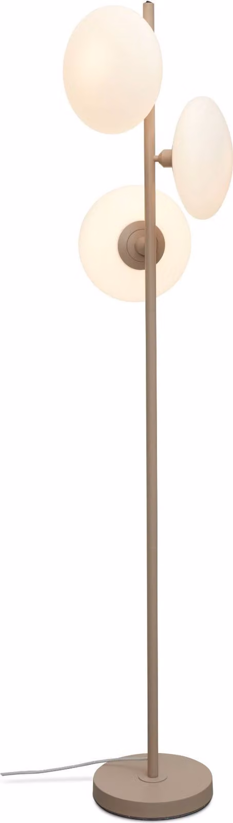 si tratta di RoMi - Lampada da terra Sapporo - Grigio - 32x32x161cm per il soggiorno, camera da letto