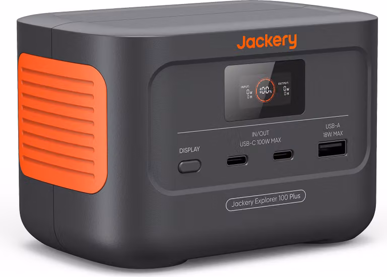 Jackery Explorer 100 Plus stazione di alimentazione portatile 3 Litio Ferro Fosfato (LiFePo4) 6,2 mAh 128 W 965 g