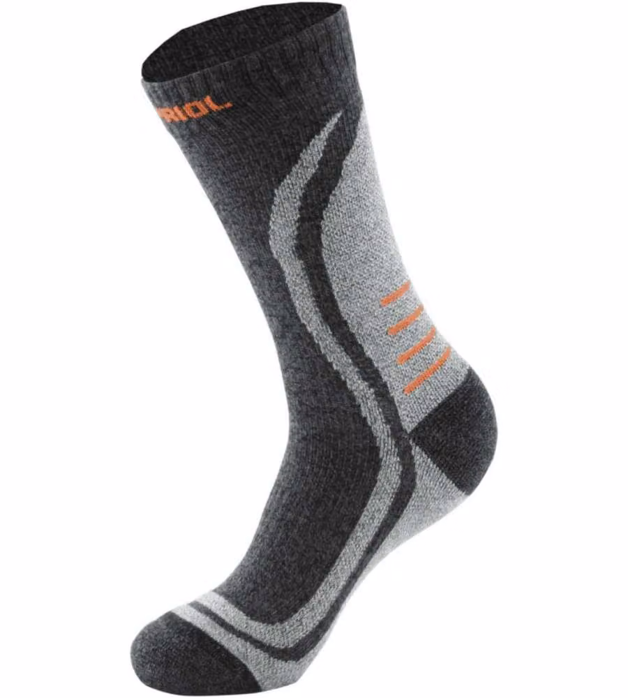 Kapriol Calze Tecniche Tundra Mede Grigio con Bordo Elastico 42-44