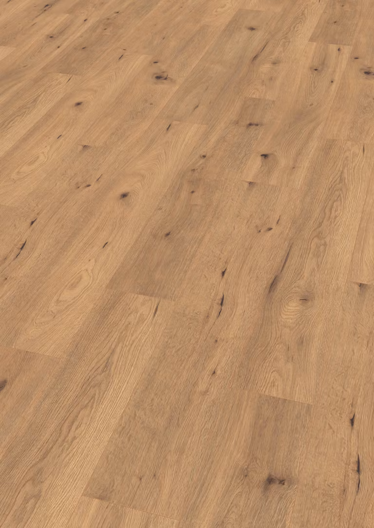 Pavimento laminato EGGER NatureSense* EL2067, effetto legno naturale "Quercia selvatica", dimensioni 1292x193x7 mm