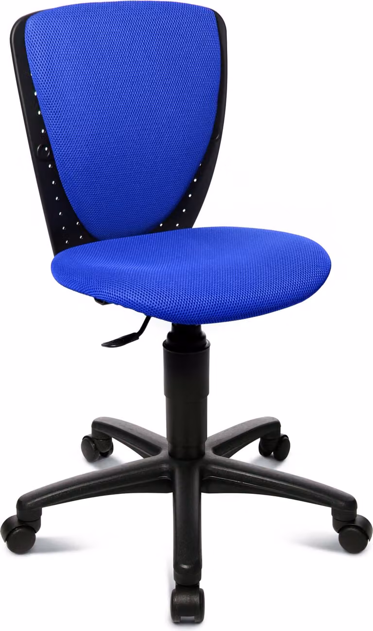 Sedia girevole per bambini Topstar "HIGH S'COOL", blu