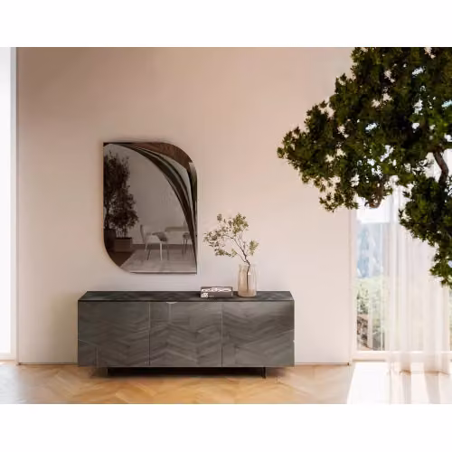 Madia a 2 o 3 ante metallo Super Glossy Tessa - Bontempi Casa