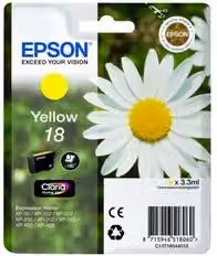 Cartuccia per stampante Epson Claria 18 Giallo C13T18044020