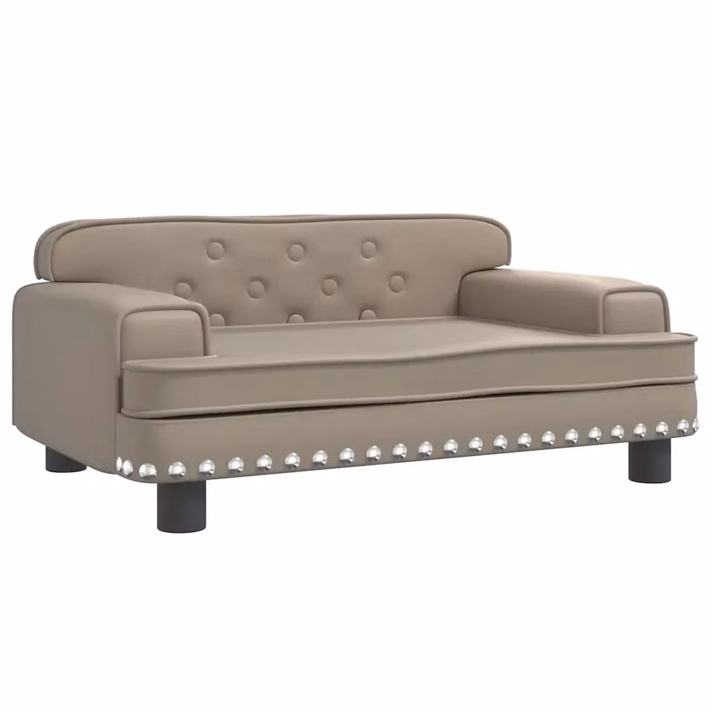 Divanetto per bambini Design Mania in similpelle beige L 70 cm, P 45 cm, H 30 cm – 2