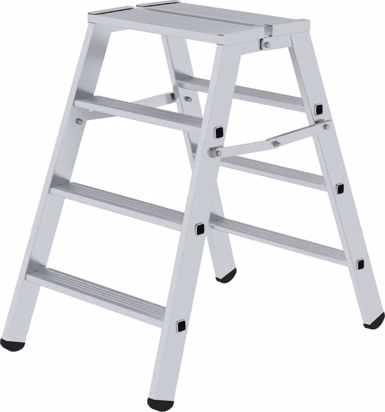 Piattaforma a gradini pieghevole, accessibile da entrambi i lati, gradini 2x4 50096