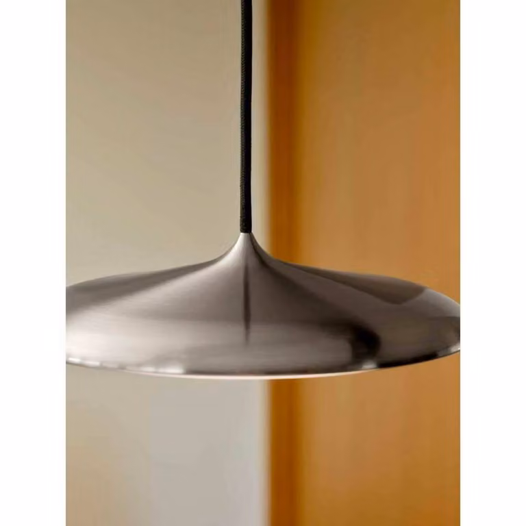 DFTP by Nordlux Lampada a sospensione Artist, dimmerabile, Alluminio / Grigio / Zincato, Soggiorno / Sala da pranzo, Acciaio Inox, Scandinavo, Lampada a sospensione