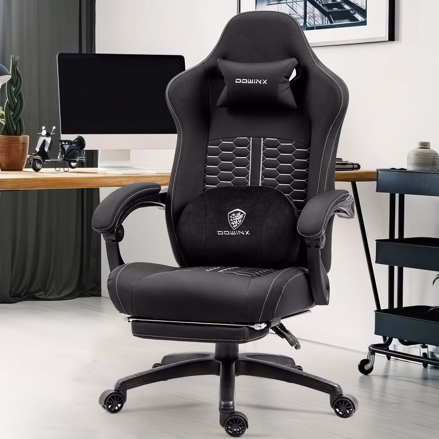 Sedia da ufficio - Sedia ergonomica - Sedia per ufficio - Sedia per computer - Sedia girevole - Altezza regolabile