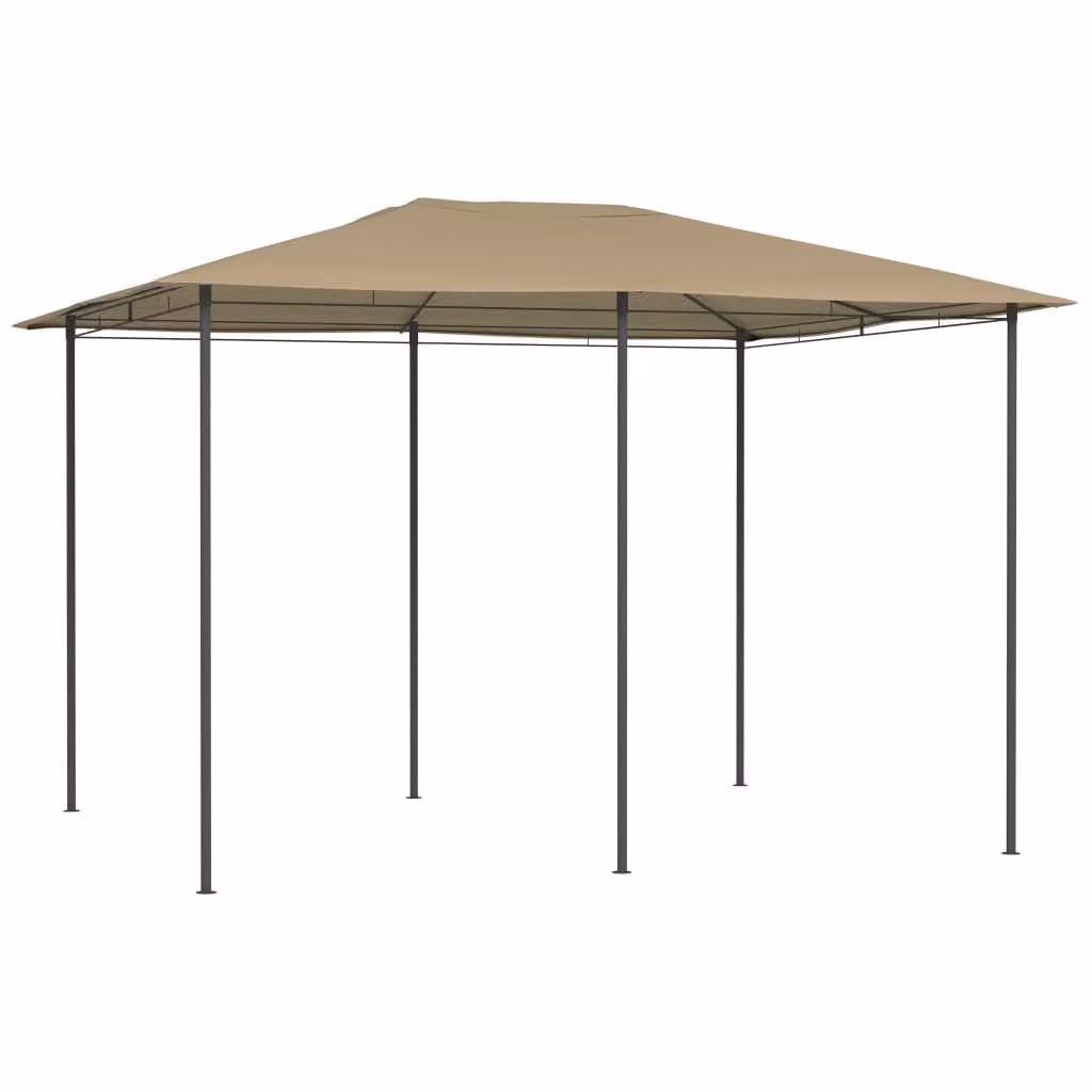 Gazebo 3x4x2,6 m Grigio Talpa 160 g/m²