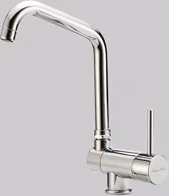 Rubinetto Miscelatore Lavello Canna Reclinabile Giglio Cromo Porta & Bini