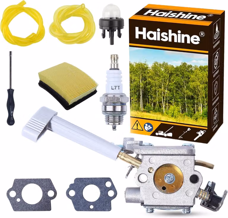 Carburatore per Ryobi RY08420, RY42BPEMC, RY42WB, realizzato con materiali resistenti, ricambio per soffiatori da giardino
