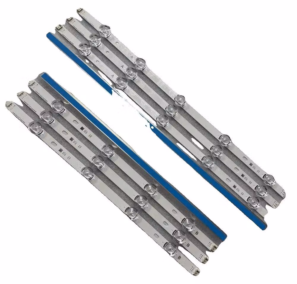 Striscia LED, lunghezza 97,7 mm, materiale in alluminio, dimmerabile, compatibile con televisori da 47", flusso luminoso 60