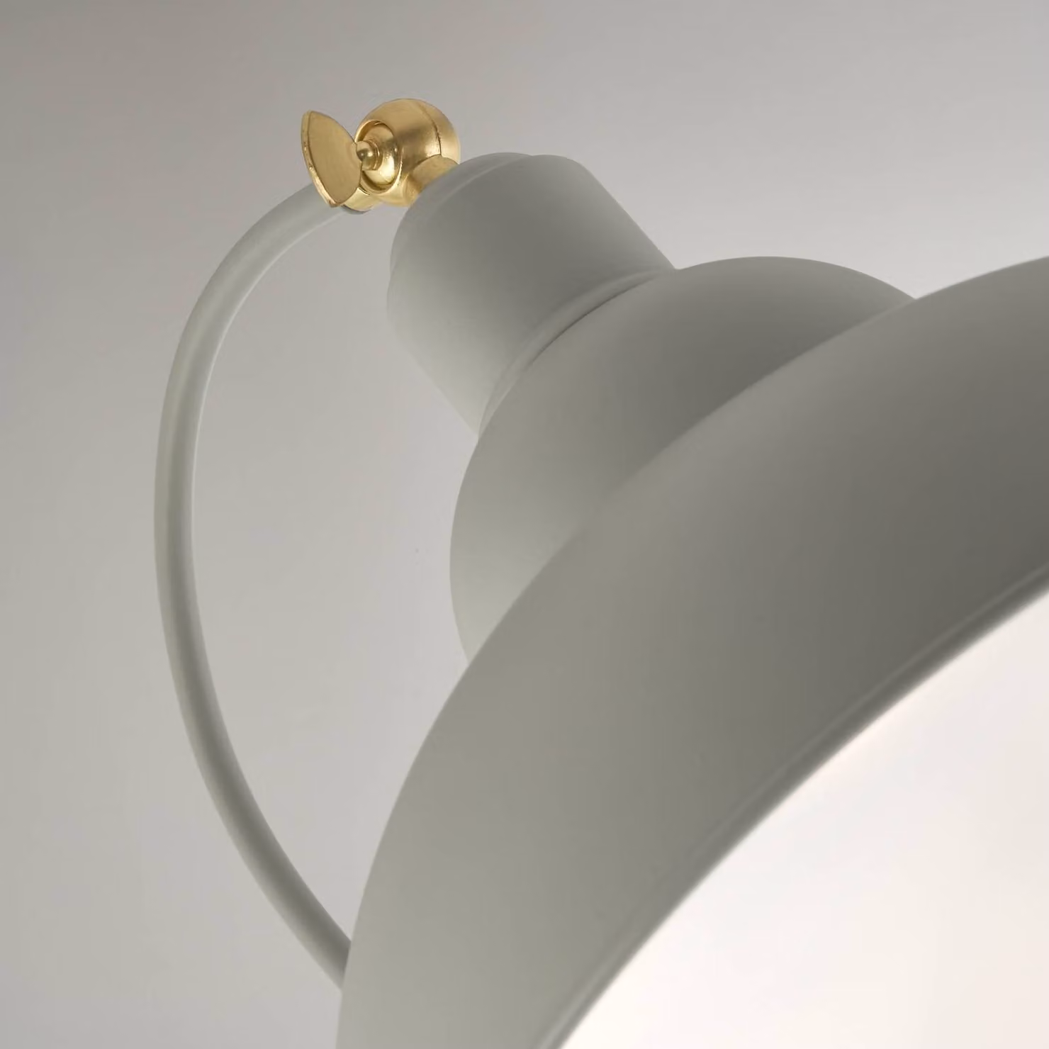 Searchlight Lampada da terra Yosra, Crema / Ambra, Soggiorno / Sala da pranzo, Metallo, Moderno, Lampada da terra