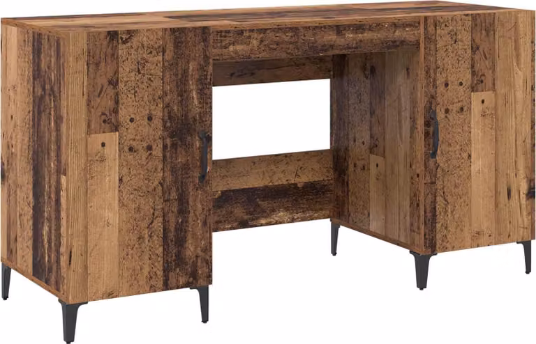 Scrivania Legno vecchio 140 x 50 x 75 cm Legno multistrato