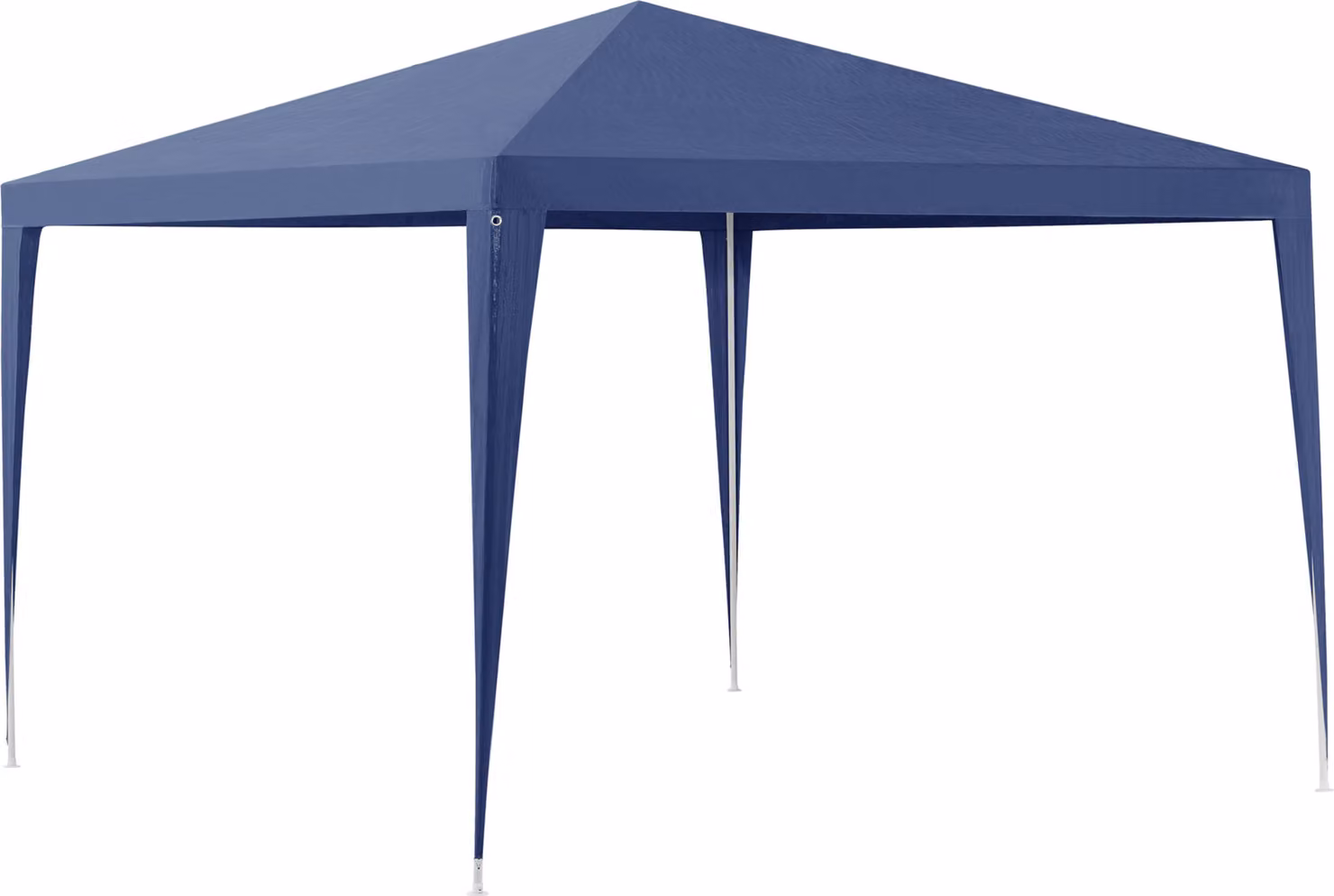 [Padiglione 300x300x255cm Tenda da giardino Tenda per feste Padiglione da giardino Tenda per birra Tendone blu scuro