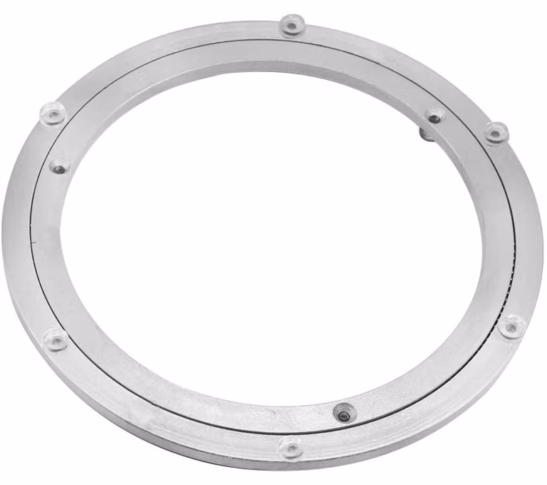 Piatto girevole in alluminio per tavolo da pranzo, 45 cm (18 pollici)