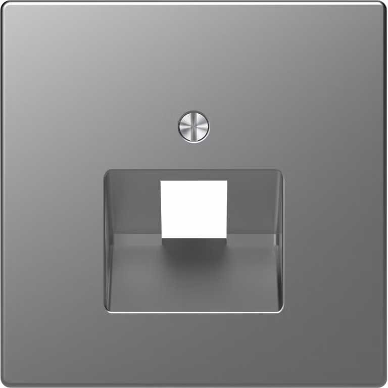 Merten MEG4521-6036 Coperchio per piastra centrale per inserto UAE 1g D-Life acciaio inox laccato