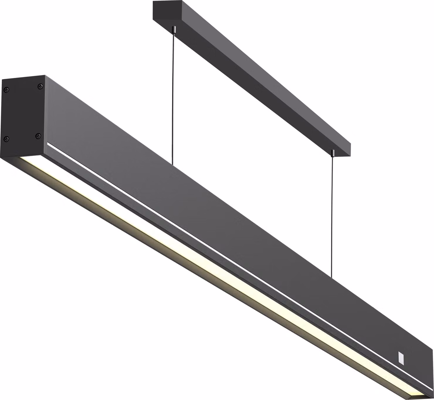 Lampada a sospensione a LED con controllo gestuale Lampada a sospensione 18W 120cm di larghezza dimmerabile Variazione della temperatura colore CCT