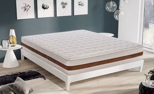Materasso Singolo Hybrid MaterassieDoghe in Memory Foam Bianco L/P/H: 80 x 190 x 22 cm