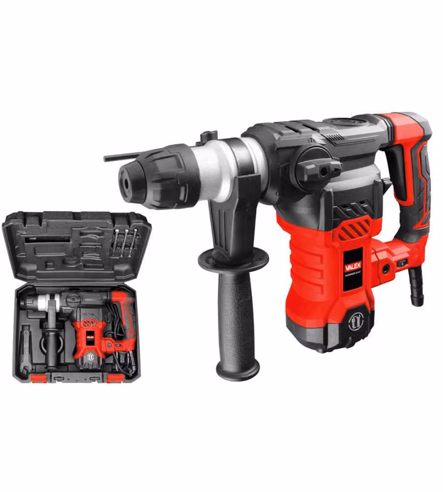 Valex Martello Perforatore Hammer 6041 1500W 3 Funzioni Ø 32mm Cemento