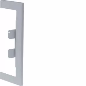 Mascherina di raccordo a muro in lamiera d'acciaio per BRS 70x170 mm, parte superiore 120 mm, zincata