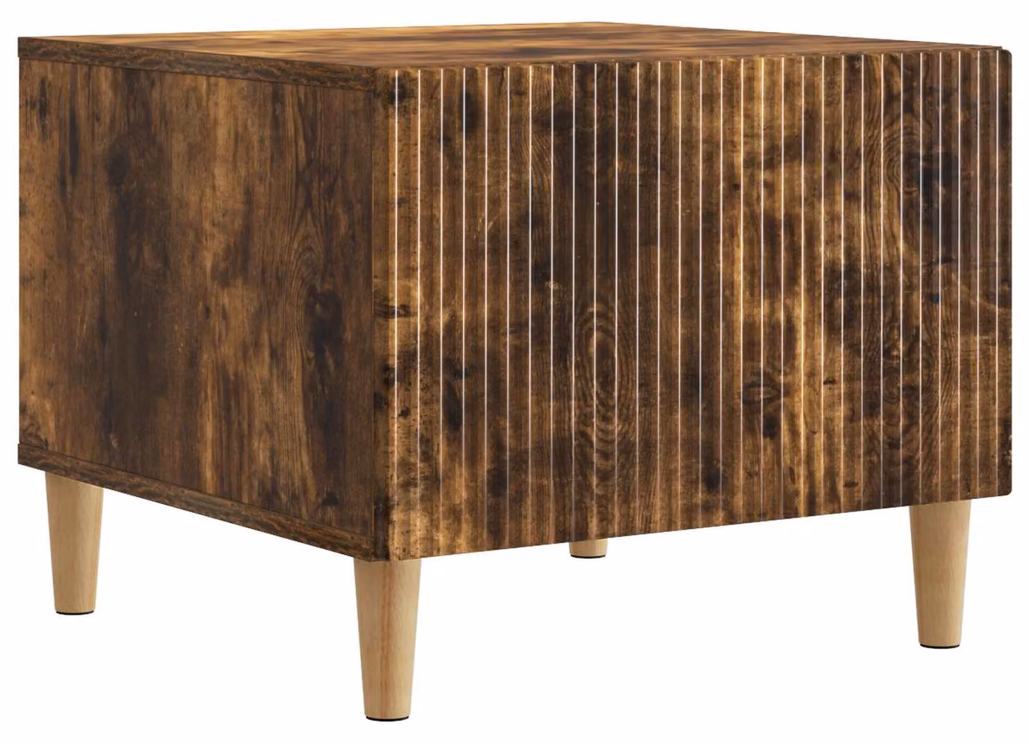 Tavolino da salotto con cassetto Rovere Fumo 49 x 50 x 40 cm