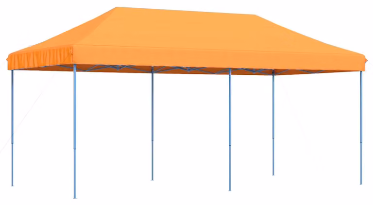 Tenda Party Arancione 292 x 580 x 315 cm Tessuto Oxford